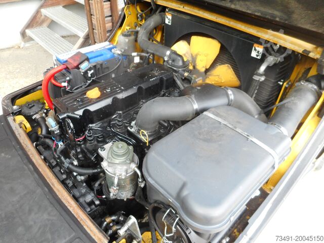 4-Rad-Gabelstapler Yale GDP35VX Triplex + Zwillingsreifen