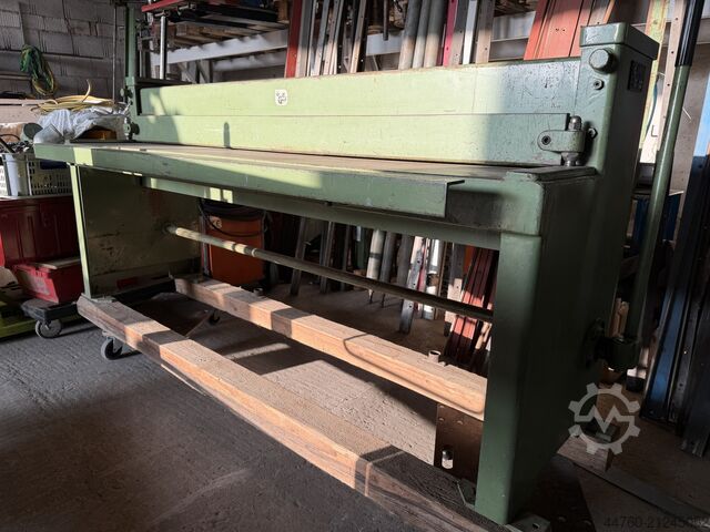 Schwenkbiegemaschine Tafelschere Schechtl HT und KS