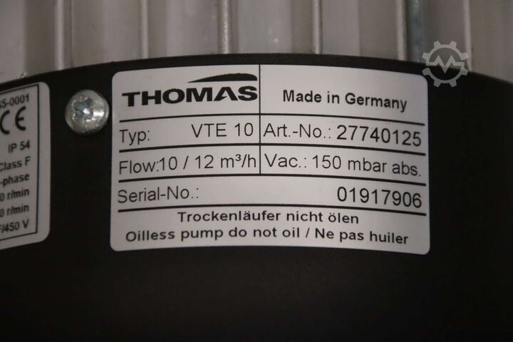 Vakuumpumpe Thomas VTE 10  27740125