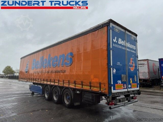Sliding tarpaulins Van Hool 3 AS SCHUIFZEILEN TRAILER, PALLET BOX