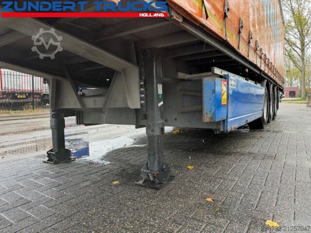 Sliding tarpaulins Van Hool 3 AS SCHUIFZEILEN TRAILER, PALLET BOX