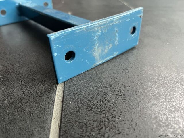Regalverbinder Palettenregal Verbinder Feralco/ 200 mm/ Profilabmessung: 20 x 20 mm/ Materialfarbe: blau