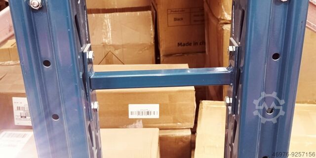 Regalverbinder Palettenregal Verbinder Feralco/ 200 mm/ Profilabmessung: 20 x 20 mm/ Materialfarbe: blau