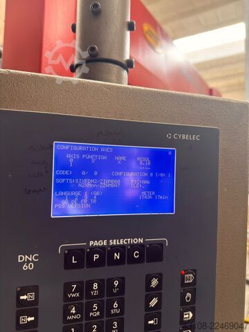 Run press Morgan Rushworth PB CNC 3100/160