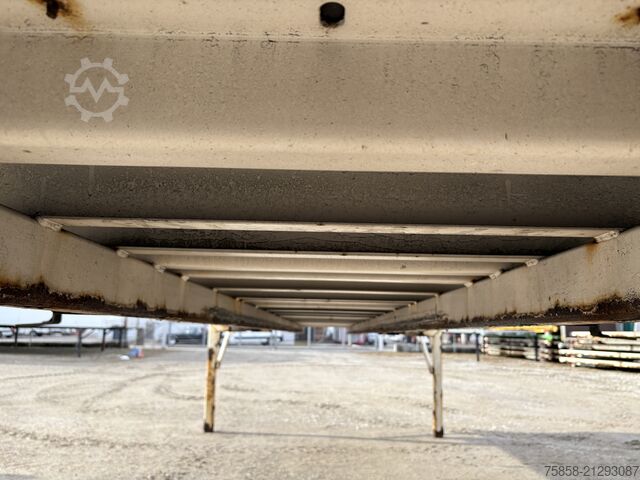 Wechselbrücke mit Kofferaufbau Krone BDF Wechselkoffer Stahl Türen 2015