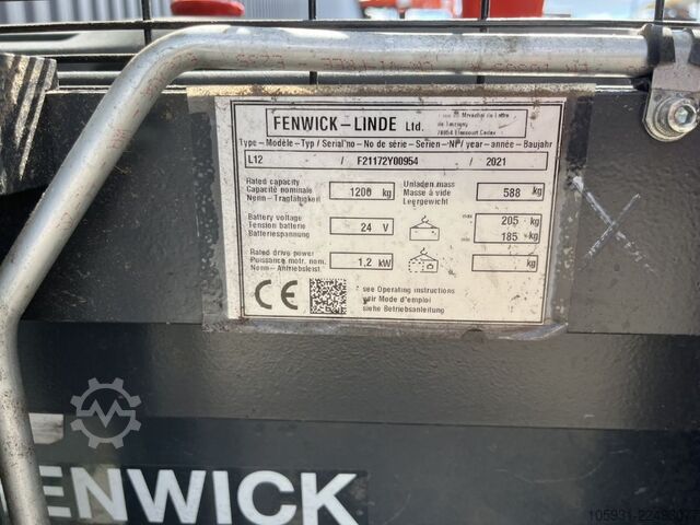 Deichselstapler Linde L12