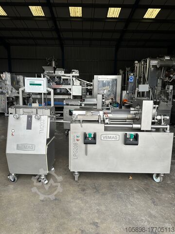 Sausage linking (2017) and cutting (2020) line Vemag LPG 208 Servo and TM203