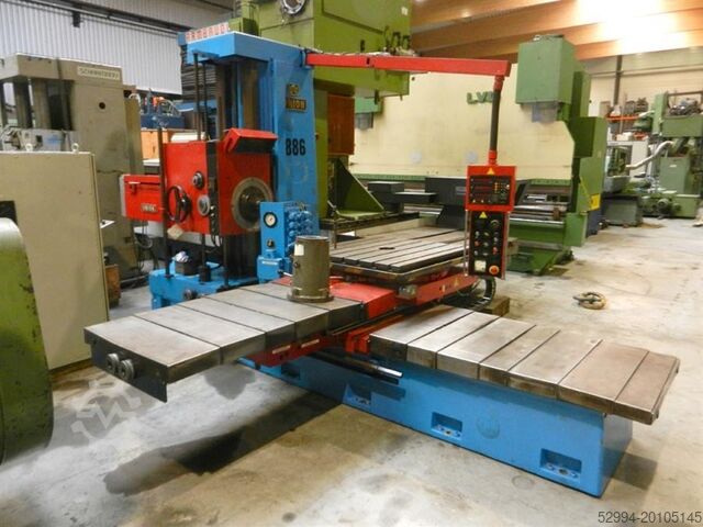 Table type borers Union BFT 90/3 X:1600 - Y:1000 - Z:1000mm