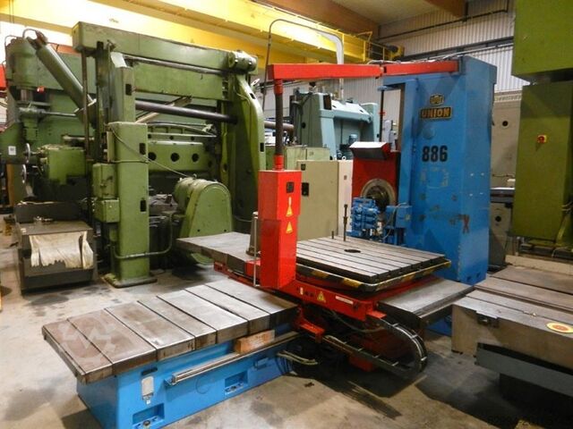 Table type borers Union BFT 90/3 X:1600 - Y:1000 - Z:1000mm