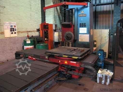 Table type borers Union BFT 90/3 X:1600 - Y:1000 - Z:1000mm