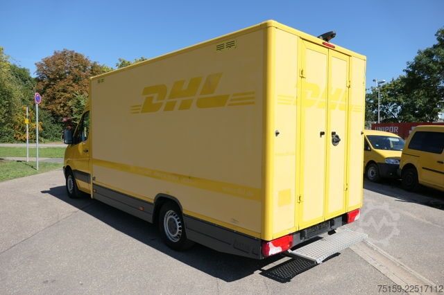 Box van mercedes-benz SPRINTER 310 CDI MAXI EURO-5 KOFFER REGALE KAMERA DURCHGANG