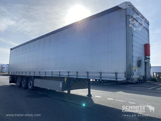 Auflieger mit Pritsche & Plane Schmitz Cargobull Curtainsider Standard
