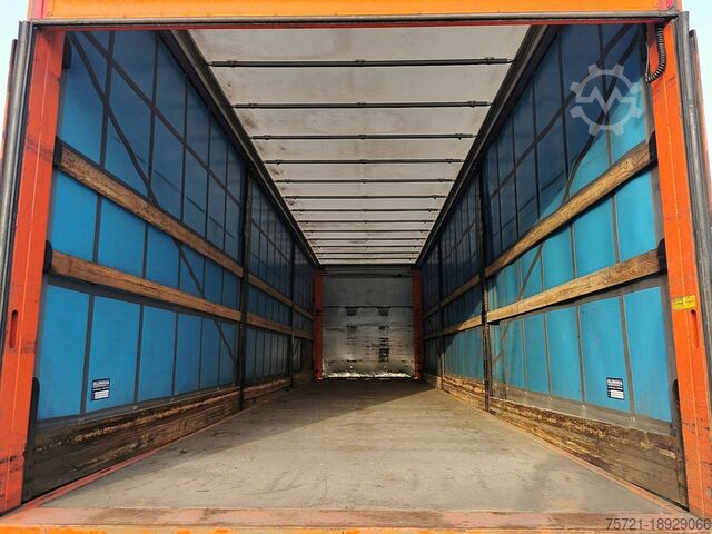 Sliding tarpaulins SYSTEM TRAILERS D400V/XL/ZL/BPW 1 AXLE CITY LIFT LBW