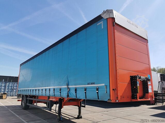 Sliding tarpaulins SYSTEM TRAILERS D400V/XL/ZL/BPW 1 AXLE CITY LIFT LBW