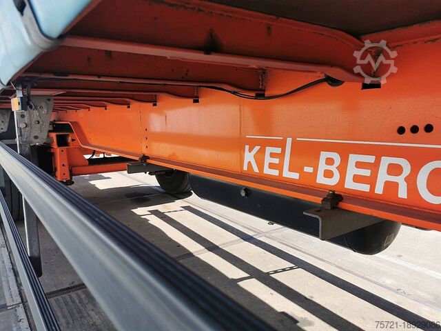 Sliding tarpaulins SYSTEM TRAILERS D400V/XL/ZL/BPW 1 AXLE CITY LIFT LBW