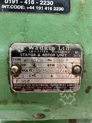 Double end tenoner Wadkin EKA 1732