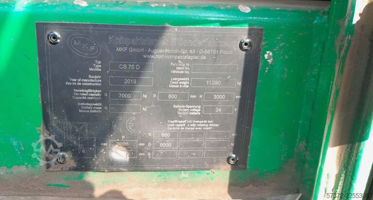 Gabelstapler MKF GmbH CS 70D