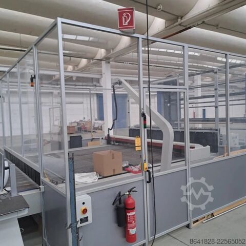 Textilschneidemaschine Trotec inkl. JQS Querimat, Sigama C-13 SP 4000, Vent Set SP 3000, Querimat QSV