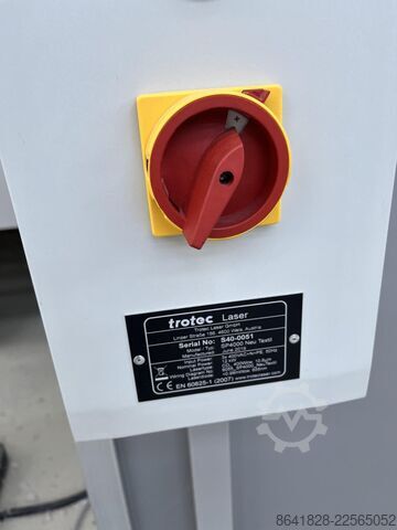 Textilschneidemaschine Trotec inkl. JQS Querimat, Sigama C-13 SP 4000, Vent Set SP 3000, Querimat QSV