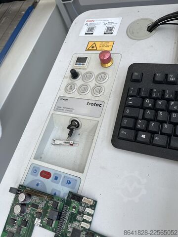 Textilschneidemaschine Trotec inkl. JQS Querimat, Sigama C-13 SP 4000, Vent Set SP 3000, Querimat QSV