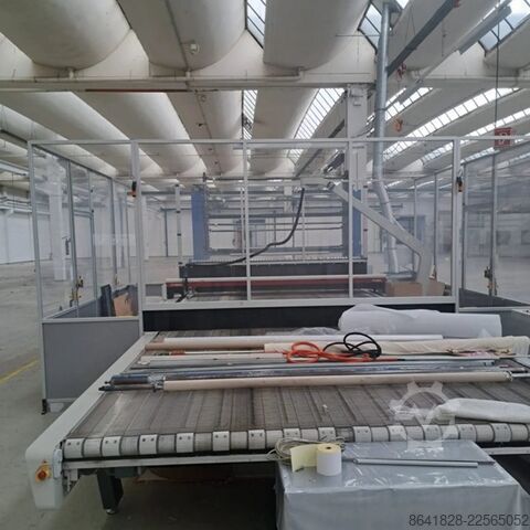 Textilschneidemaschine Trotec inkl. JQS Querimat, Sigama C-13 SP 4000, Vent Set SP 3000, Querimat QSV