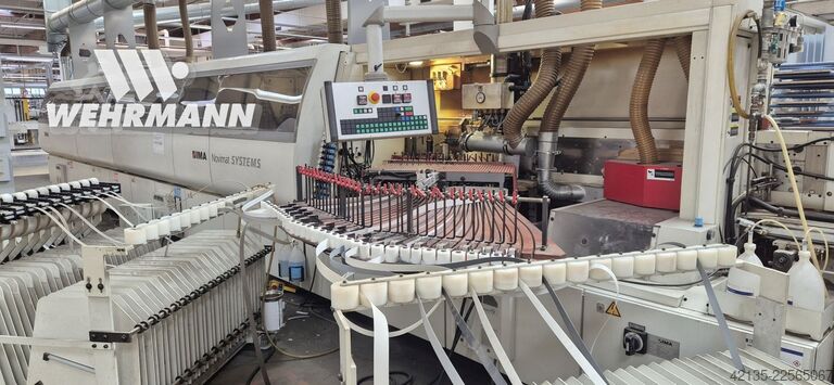 Einseitige Kantenanleimmaschine IMA Novimat Systems/I/R75/1000 (2005) IMA Novimat Systems/I/R75/1000