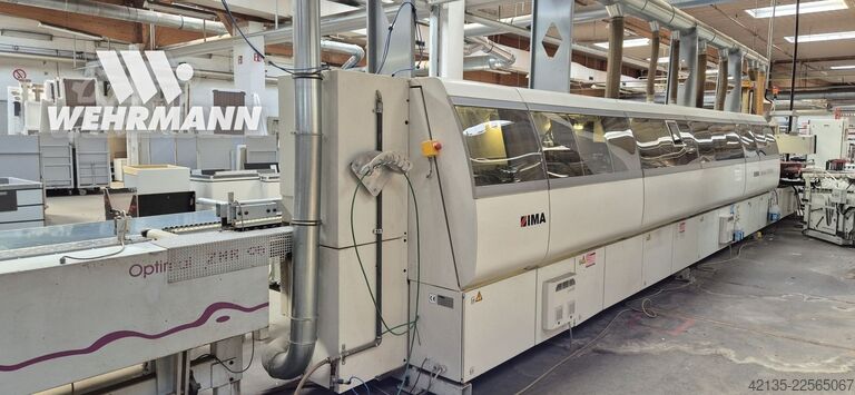 Einseitige Kantenanleimmaschine IMA Novimat Systems/I/R75/1000 (2005) IMA Novimat Systems/I/R75/1000