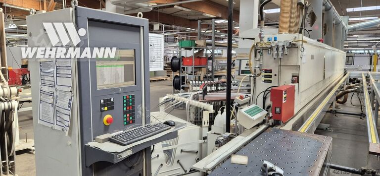 Einseitige Kantenanleimmaschine IMA Novimat Systems/I/R75/1000 (2005) IMA Novimat Systems/I/R75/1000