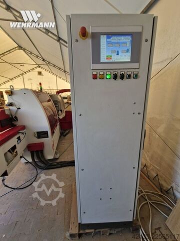 Softforming edge banding machine with panel sizing unit Elwood (2012) Elwood 