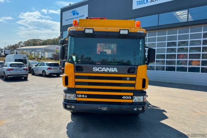 Autokran SCANIA P124 8x2 Palfinger 66000