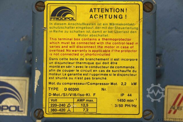 Refrigeration compressor Frigopol D 60300