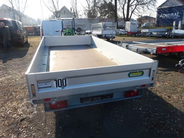 Car trailer UNSINN FZ-TECHNIK UH 3617-26-10 100KMH Pritschenhochlader