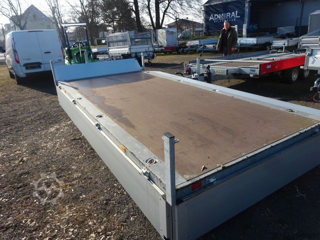 Car trailer UNSINN FZ-TECHNIK UH 3617-26-10 100KMH Pritschenhochlader