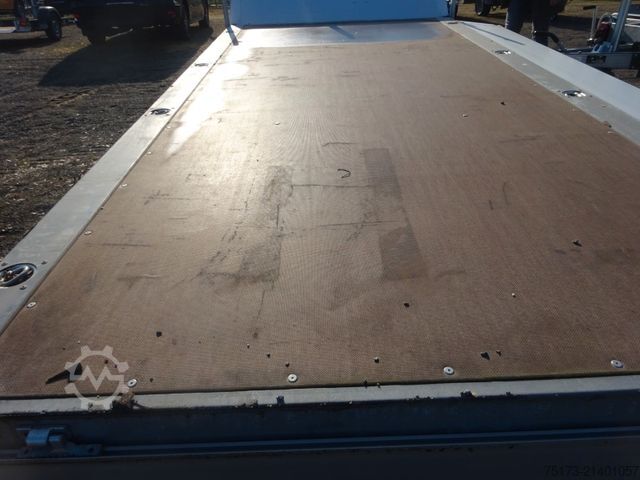 Car trailer UNSINN FZ-TECHNIK UH 3617-26-10 100KMH Pritschenhochlader