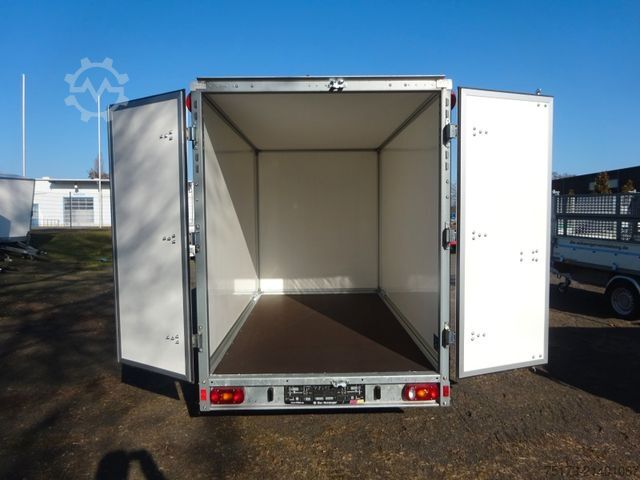 Box trailer STEMA STPK .2.P18.2 Kofferanhänger 100KmH