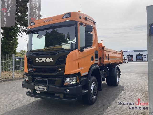 Dreiseitenkipper LKW Scania P 360 - 4x4 - MEILLER 3-Seitenkipper - ALLRAD