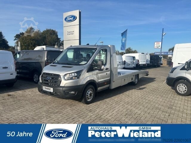 Abschleppwagen LKW Ford Transit Trend 500L5 AluLiner Autotransporter Navi adapt. Tempom. AHK fest