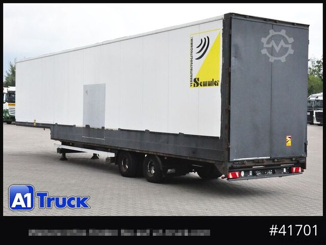 Kofferauflieger SPIER Jumbo, Koffer,  235/75 R17,5, TÜV 03-2027