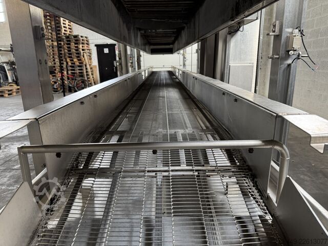 Heissluftofen, Typ HAF 600/8000 Meyn Hete-lucht-tunnel, Type HAF 600/8000