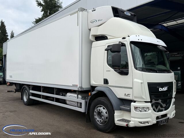 Refrigerated/freezer transport DAF LF 280 Euro 6, Carrier Supra, Olie in het koelw...
