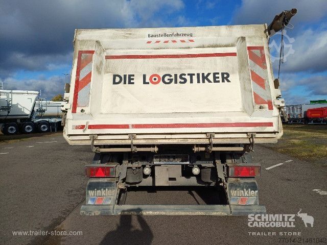 Tipper semitrailer Schmitz Cargobull Tipper Alu-square sided body 24m³