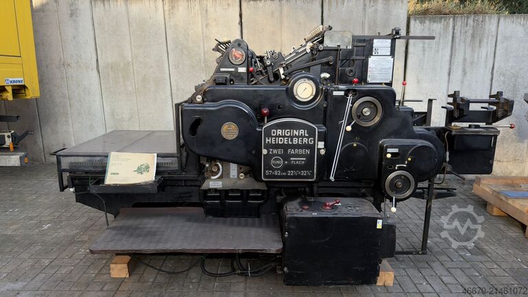 Letterpress machine Heidelberg SBB (57x82)