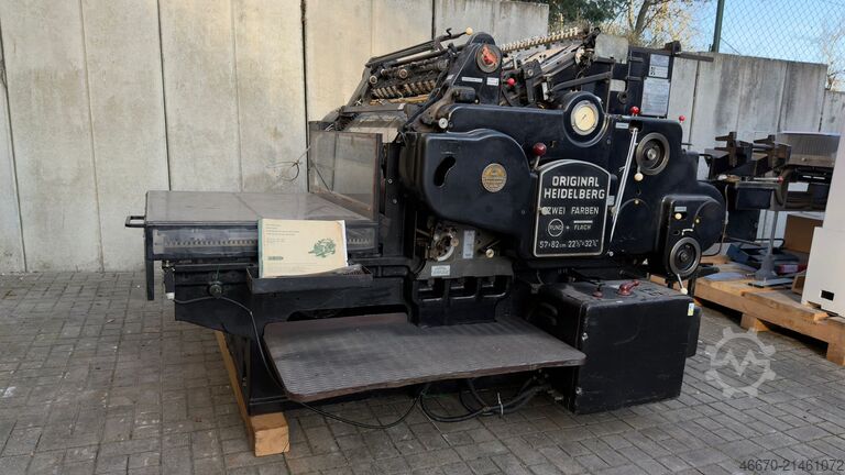 Letterpress machine Heidelberg SBB (57x82)