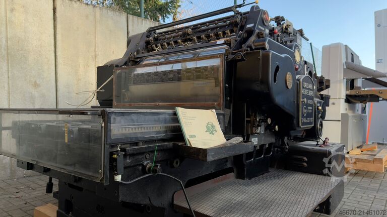 Letterpress machine Heidelberg SBB (57x82)