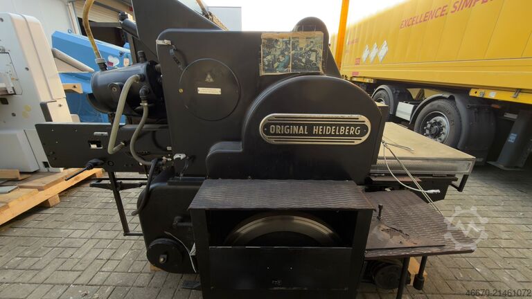 Letterpress machine Heidelberg SBB (57x82)