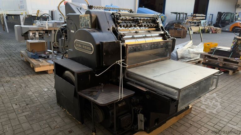 Letterpress machine Heidelberg SBB (57x82)