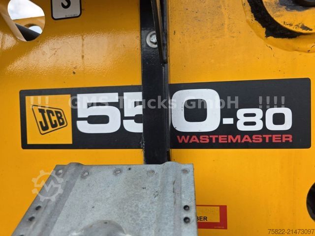 Wheel loader JCB 550-80 WM / 4X4 / 5ton / 8m / German