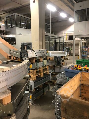 Conveyor belt curve 45 degrees Transnorm Förderkurve 45 Grad