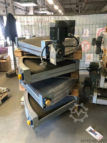 Conveyor belt curve 45 degrees Transnorm Förderkurve 45 Grad