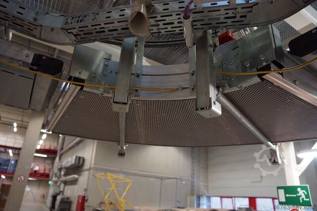 Conveyor belt curve 45 degrees Transnorm Förderkurve 45 Grad